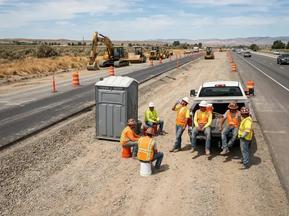 highway-road-construction-crew-007 — frequently asked questions, Porta Potty and Restroom Rentals in Mableton, GA